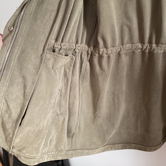 Zara green jacket in size 8 - Picture 5 of 6